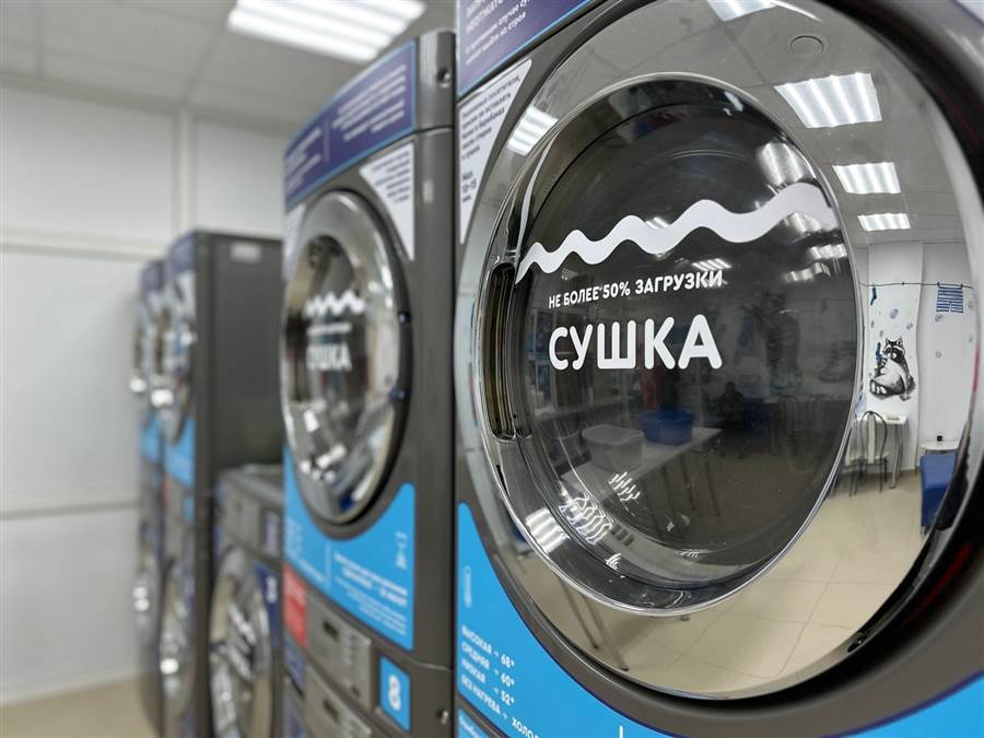 Стиральные и сушильные машины в прачечной Стирка.com в Набережных Челнах